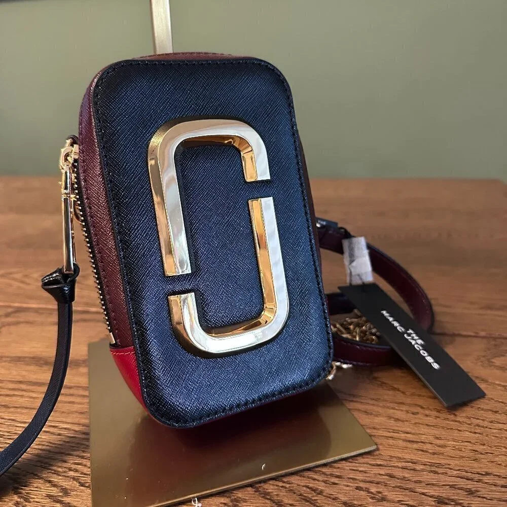 NWT! New Marc Jacobs Hot Shot Crossbody Leather Bag